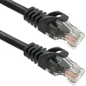 Cable de red ethernet Cat. 6a UTP de 5 m de color negro