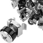 Pack de 50 Tornillos M6 con tuerca enjaulada para Rack 19 - RM06300 - 01