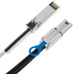 Cable MiniSAS SFF-8088 a 4 SFP+ SFF-8431 de 10 Gigabit de 1m - FZ06100 - 05