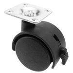 Rueda pivotante de nailon con freno 40 mm 35x35 mm 4 pack - KR03100 - 08