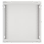 Armario Rack mural 19" 12U F600 600x600x645mm pared desmontado DIY blanco Lanberg - WK35300 - 10