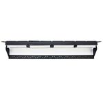 Patch panel de 24 RJ45 Cat.6A UTP 1U negro con peine - RD04200 - 03