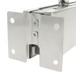 Pernio y bisagra fija superior de aluminio para puerta de cristal para cierrapuertas de suelo - LK08200 - 05