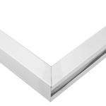 Portacarteles A4 color plata para poste separador - BB04400 - 06