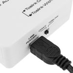 Conversor y repetidor de audio digital (TosLink a Coaxial) - VD04000 - 06