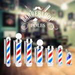 Poste de barbero luminoso y giratorio para peluquerías de 230 x 955 mm - BQ01200 - 07