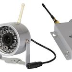 Kit 4 x cámaras externas Wireless 2.4 GHz + receptor - VDV 102 - 01