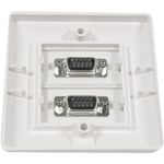 Caja pared canaleta 80x80 2 VGA tipo A - VZ09200 - 02