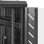 Armario rack 19" de pie 42U 600x1000x2000mm negro MobiRack GO montado - WA05300 - 04