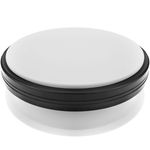 Base giratoria eléctrica de 15 cm. Plataforma rotatoria de color blanco - SR00100 - 01