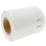 Rollo bobina de 160 etiquetas adhesivas compatibles con Dymo S0719250 y 14681 57mm DVD 4-pack - KT00500 - 05