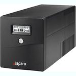 SAI Lapara 2000VA / 1200W, in-LINE, 2x Schuko, 2x IEC, USB, RJ11, LCD - LA-VST-2000-LCD - 01