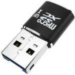 Lector mini de tarjetas de memoria USB 3.0 compatible con MicroSD Gbps - SL01200 - 02