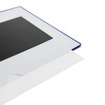 Etiqueta magnética con marco azul con imán letrero de 220x158 mm - SY00600 - 03