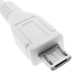 Cable USB 2.0 A macho a MicroUSB macho blanco de 1m - UR04200 - 03
