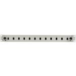 Patch panel blanco para rack 19" 1U 12 SC simplex o LC duplex - FQ10300 - 04