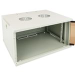 Armario Rack 19" Mural 6U 540x450x312mm Gris Claro RAL 7035 SOHOrack - WQ01200 - 04