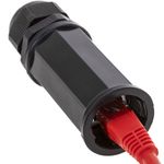Conector RJ45 extensor cable Ethernet waterproof IP67 Cat.6 - RC06900 - 04