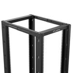 Armario Rack abierto 19" 32U F1000 600x1000x1673mm desmontado DIY negro Lanberg - WL58800 - 06