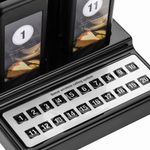 Gestor de colas inalámbrico con base cargadora 20 teclas y 20 localizadores - QI00200 - 09
