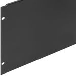 Panel ciego de 5U para armario rack 19" Tapa negra - RM02500 - 02