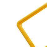 Marco para letreros y carteles A6 150x110mm amarillo para rotulación - SU00200 - 02