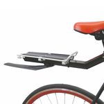 Portaequipajes metálico trasero bicicleta fijación tubo con guardabarros 30x12cm - BJ05400 - 03