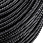 Bobina de cable de red ethernet Cat. 6 UTP CCA de 100 m rígido de color negro - LQ04300 - 04