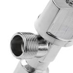 Llave de paso cisterna en escuadra larga 1/2"-3/8" latón - KS18300 - 06
