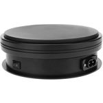 Base giratoria eléctrica de 15 cm. Plataforma rotatoria de color negro - SR00200 - 04