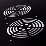 Armario rack mural 19" pivotante 18U 600x550x900mm pared negro SOHORack GO montado - WK04600 - 06