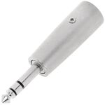Adaptador de audio XLR de 3 pines macho a TRS jack 6.3mm macho - XO05100 - 01