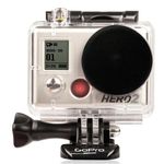 Funda de silicona negra para objetivo de cámara Gopro Hero 2 ST42 - HR02800 - 03