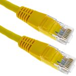 Cable de red ethernet Cat. 5e UTP de 1 m de color amarillo - RL03300 - 03