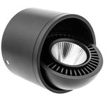 Foco LED de superficie Lámpara COB 9W 220VAC 3000K negra 85mm - NE05400 - 04