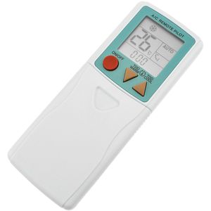Mando a distancia universal. Control remoto para aire acondicionado, calefacción y climatización 148x56x14 mm