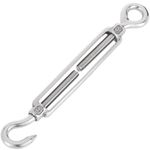 Tensor de cable de acero. Modelo anilla a gancho de rosca 8 mm - NY04400 - 01
