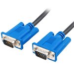 Cable VGA de 5 m con doble blindaje y núcleo de ferrita negro de Lanberg CA-VGAC-10CU-0050-BK - VS15200 - 01