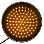 Luz LED para semáforo IP65 200mm de 12-24V amarillo - SM02900 - 03