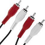 Cable Audio Stereo 1.8m (2xRCA-M/M) - VC02100 - 05