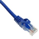 Cable de red ethernet Cat. 6a UTP de 0,5 m de color azul - LJ01200 - 06