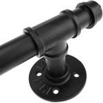 Barra de soporte de 370 mm. Toallero de tubos industrial y vintage - IP05100 - 07