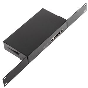Conmutador LAN switch Gigabit 10/100/1000 Mbps de 5 UTP para rack 19"