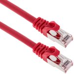 Cable de red ethernet Cat. 6a FTP de 1 m de color rojo - LJ20300 - 01