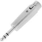 Adaptador de audio XLR de 3 pines hembra a TRS jack 6.3mm macho - XO05200 - 01