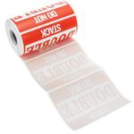 Rollo bobina de 500 etiquetas adhesivas para envíos de paquetes no apilables 108x79mm - SD01400 - 04