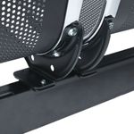 Bancada para sala de espera con sillas ergonómicas negras de 2 plazas - WC01200 - 04