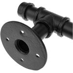 Barra de soporte de 370 mm. Toallero de tubos industrial y vintage - IP05100 - 09