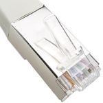 Cable de red ethernet RJ45 LSHF FTP Cat.5e gris 1m - HF05300 - 10