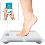 Báscula digital Bluetooth de baño con función diagnóstica compatible con Smartphone - BV09100 - 03